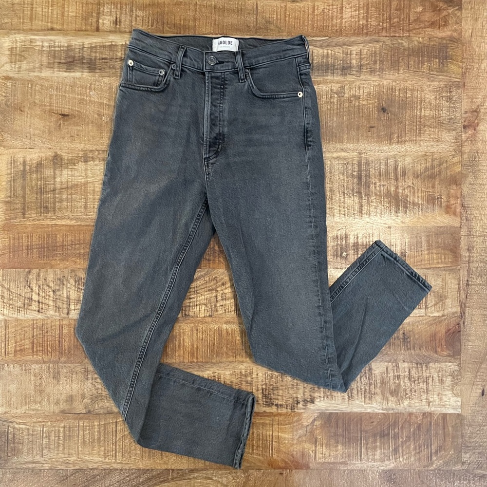 Agolde Nico High-Rise Slim Jeans